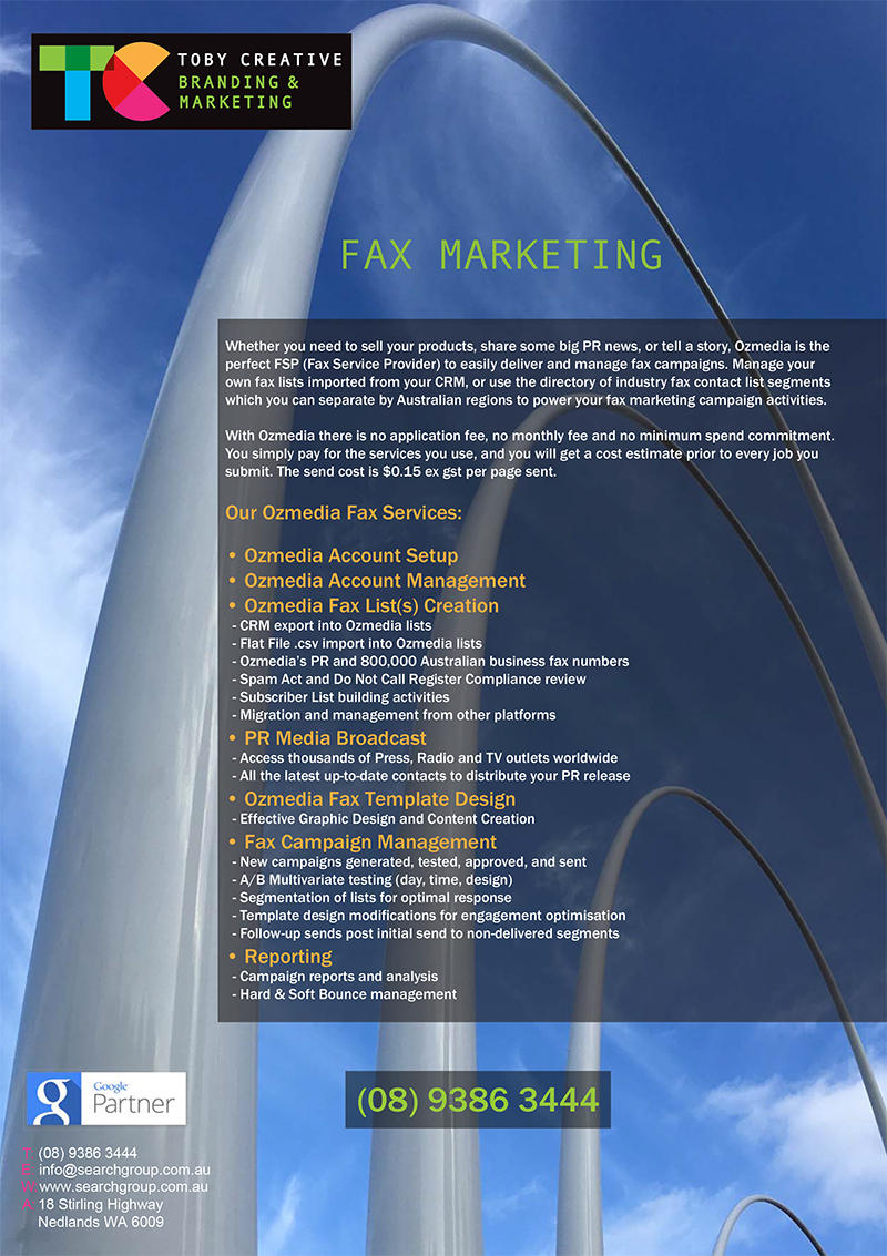 Search Group – Perth Fax Marketing OzMedia Fax Marketing Services